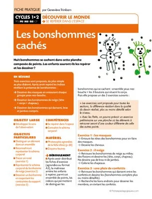 Les bonshommes cachés