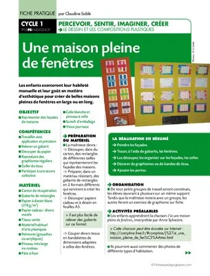 Une maison pleine de fenêtres
