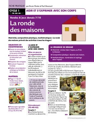 Rondes et jeux dansés (7) / La ronde des maisons