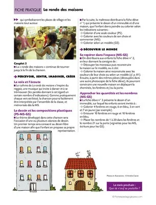 Rondes et jeux dansés (7) / La ronde des maisons