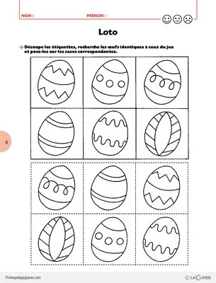 Les oeufs de Pâques