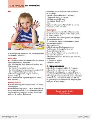 Les contraires / Imagerie