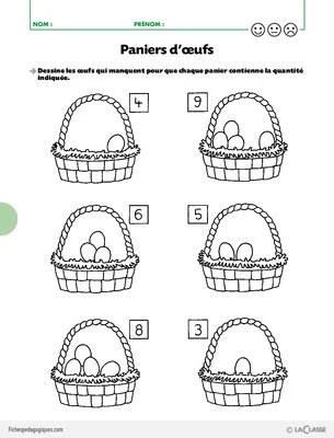 Panier de Pâques à fabriquer