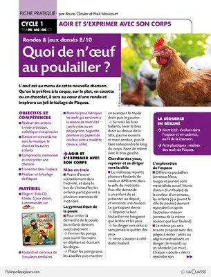 Rondes et jeux dansés (8) / Quoi de n'oeuf au poulailler?