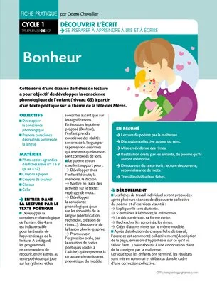 Bonheur