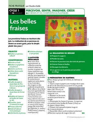 Les belles fraises
