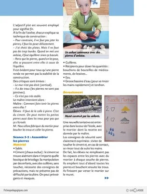 Construire avec des pierres en GS (dossier)