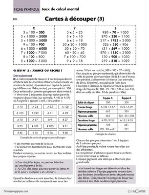 Jeux de calcul mental