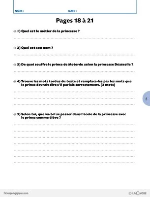La belle lisse poire du prince de Motordu (Lecture suivie CE2)