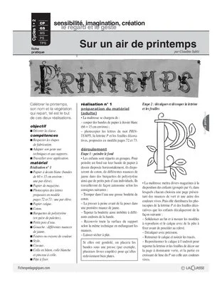 Pack thématique - Vive le printemps !