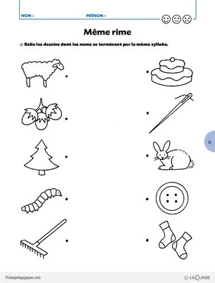 Pack thématique - Jouons avec les syllabes GS-CP
