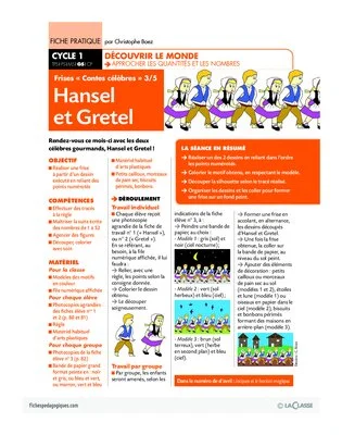 Frises CONTES CELEBRES (3) / Hansel et Gretel
