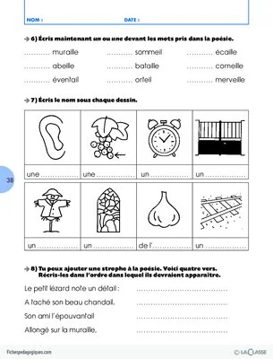 Phonologie et poésie au CP (3)