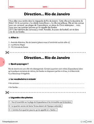 TICE et géo (6) / Les villes du monde