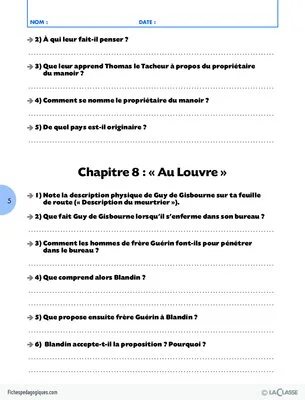 Paris au Moyen Age (Lecture suivie CM1-CM2)