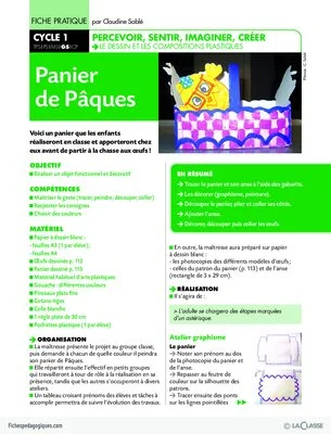 Le panier de Pâques