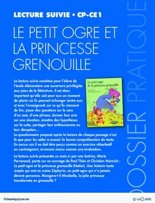 Le petit ogre et la princesse grenouille (Lecture suivie CP-CE1)