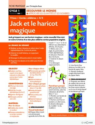 Frises CONTES CELEBRES (4) / Jack et le haricot magique