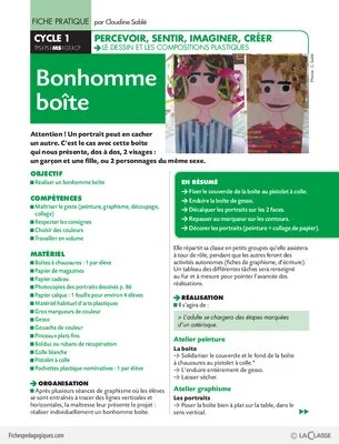 Bonhomme boîte