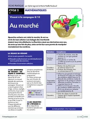 Vincent à la campagne (8) / Au marché