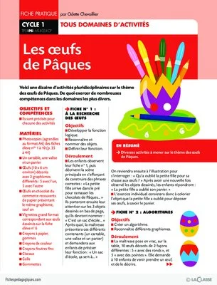 Pack thématique - Pâques