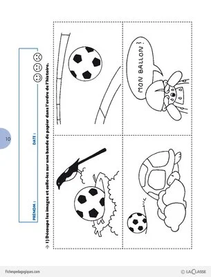 Fichier d'activités : mon ballon