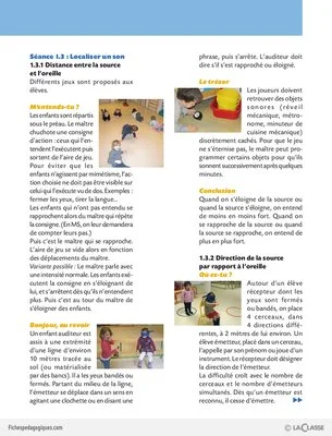 L'ouïe et le son en PS-MS (dossier)