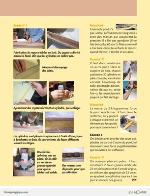 Construire un pont en spaghettis (dossier)
