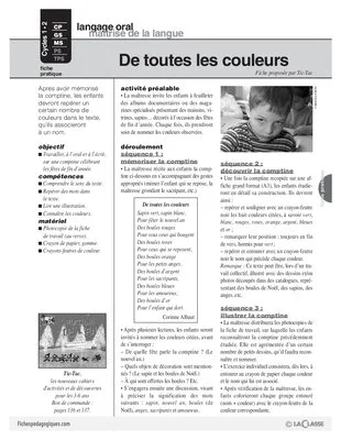 Pack thématique - De toutes les couleurs