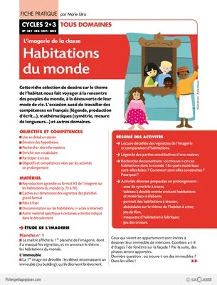 L'imagerie de la classe / Habitations du monde