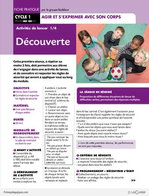 Activités de lancer