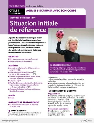 Activités de lancer