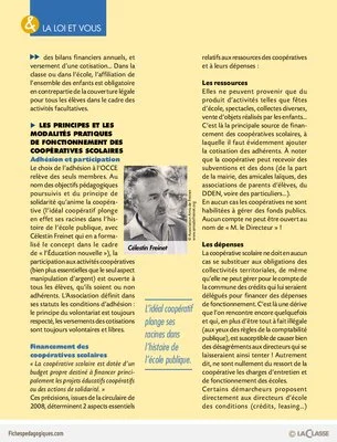 La loi et vous / L'argent à l'école