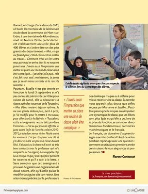 Ma première année de titulaire en élémentaire (1) / Première classe : prise de fonction ou mise en condition ?