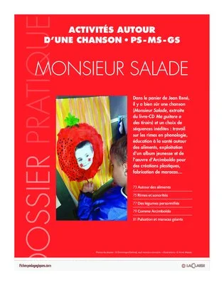 Activités autour d'une chanson / Monsieur Salade