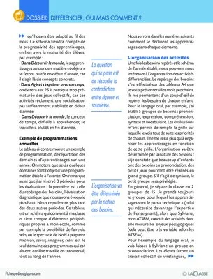 Différencier, oui mais comment ? (1)
