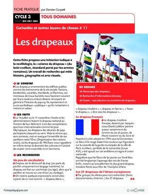 Curiosités et leçons de choses (11) / Les drapeaux