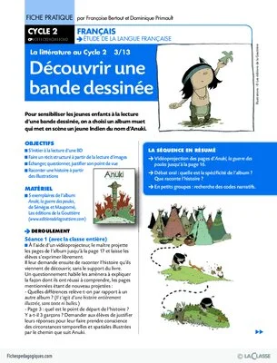 La littérature au Cycle 2 (3) / Découvrir une bande dessinée