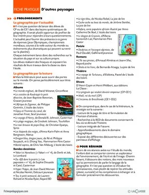 Programmation géographie au Cycle 2