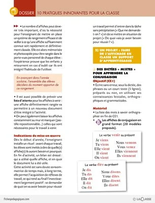 10 pratiques innovantes pour la classe / L'affichage en classe