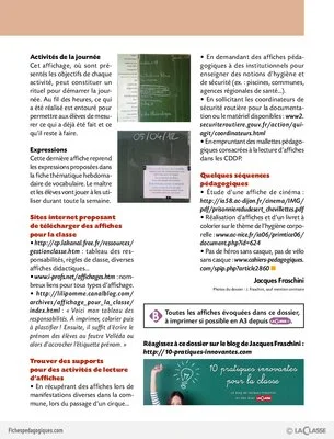 10 pratiques innovantes pour la classe / L'affichage en classe