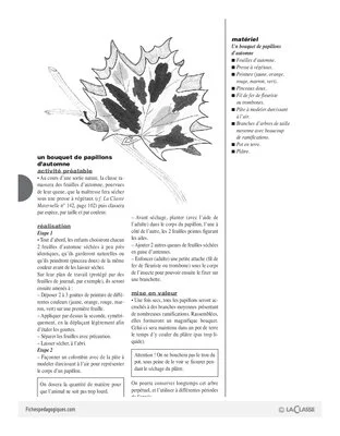 Pack thématique - Bricolages d'automne