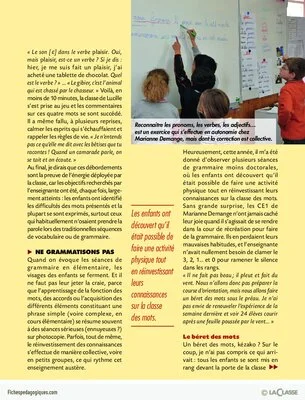 Ma première année de titulaire en élémentaire (2) / Première classe : soyons très français