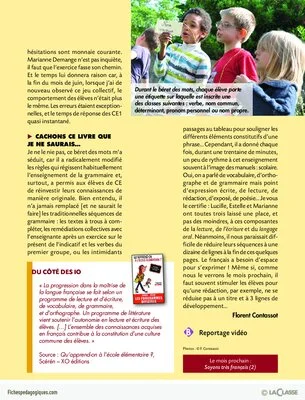 Ma première année de titulaire en élémentaire (2) / Première classe : soyons très français