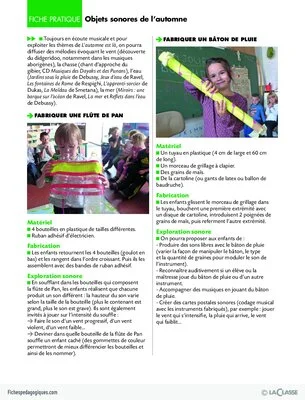 Activités autour d'une chanson / L'automne est lÃ
