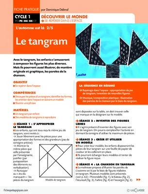 Activités autour d'une chanson / L'automne est lÃ
