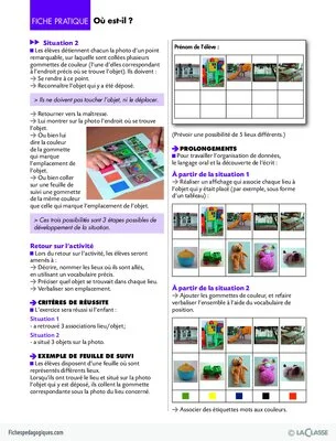 Activités d'orientation