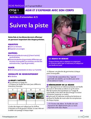 Activités d'orientation