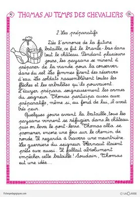Thomas au temps des chevaliers (2)