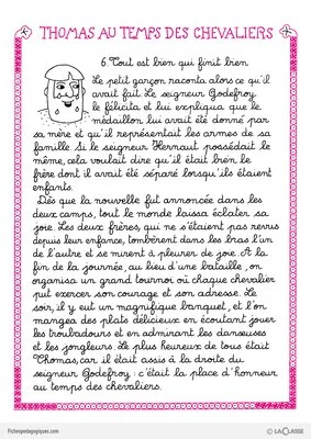 Thomas au temps des chevaliers (6)